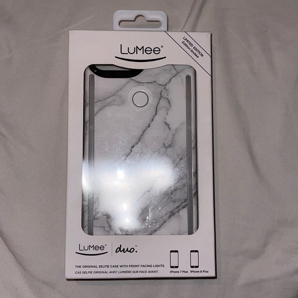 LuMee duo iPhone selfie case